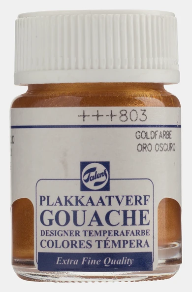 Talens Guaj Boya 16 ml Deep Gold (Metalik) 803