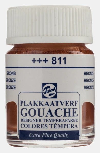 Talens Guaj Boya 16 ml Bronze (Metalik) 811