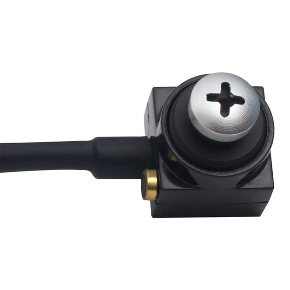 POWERMASTER PM-19312 3.6MM 800 TVL 1/4 SENSOR MİKROFONLU VİDA TİP MİNİ KAMERA