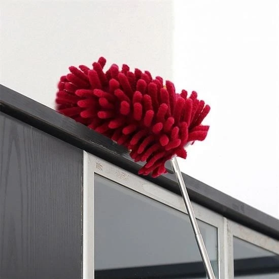 Teleskopik Mikrofiber Pratik Uzayabilen Toz Alma Fırçası Aparatı - 5