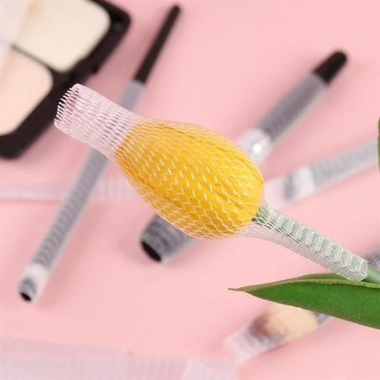 Makyaj Far Allık Kontür Eyeliner Fırça Malzemeleri Ürünleri Koruyucu File Kapak Örgü Kılıf S - 4