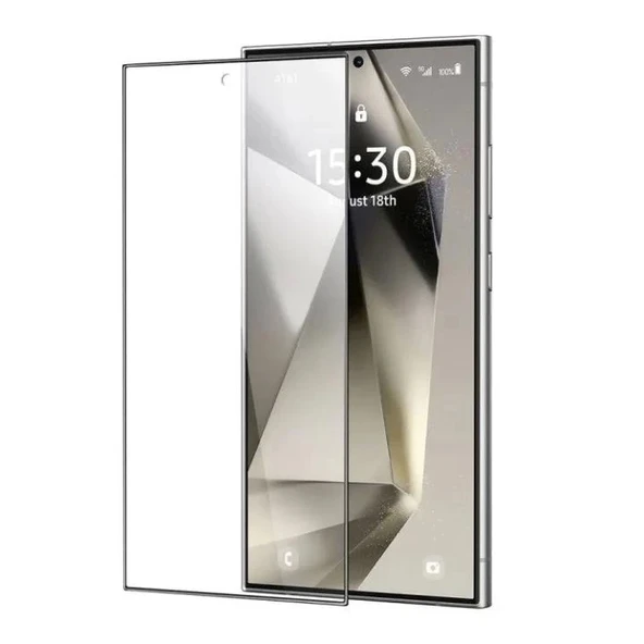 Samsung Galaxy S25 Ultra (6.9) Hd Kırılmaz Cam Tam Kaplayan Ekran Koruyucu ürün görseli 1