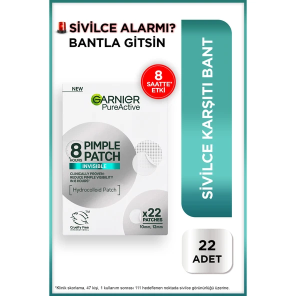 Pimple Patch 22'li Sivilce Bandı / Hidrokolloid Bant - 3