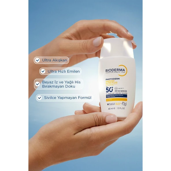 Bioderma Photoderm XDefense Spf50+ Tüm Cilt Tipleri Antioksidan Etkili Renksiz Güneş Kremi 40 ml - Resim 5