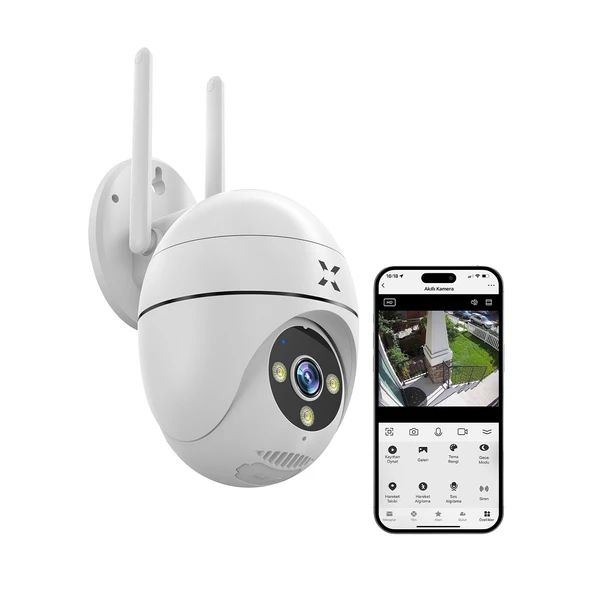 XENON SMART XENON X7266 FHD 3MP GECE G. WI-FI GUVENLIK KAM. - 2