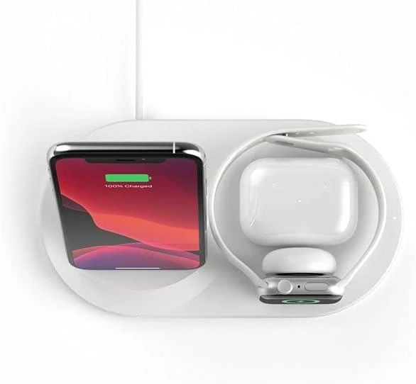 Belkin WIZ001VFWH Beyaz 3in1 Kablosuz Şarj Aleti Teşhir - 3