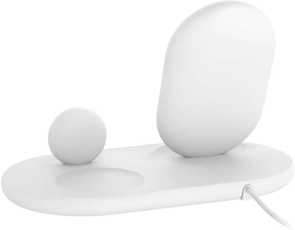 Belkin WIZ001VFWH Beyaz 3in1 Kablosuz Şarj Aleti Teşhir - 6