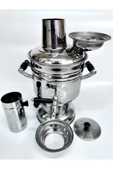 2,5 Litre Çelik Semaver (TAŞIMA ÇANTALI) - 2