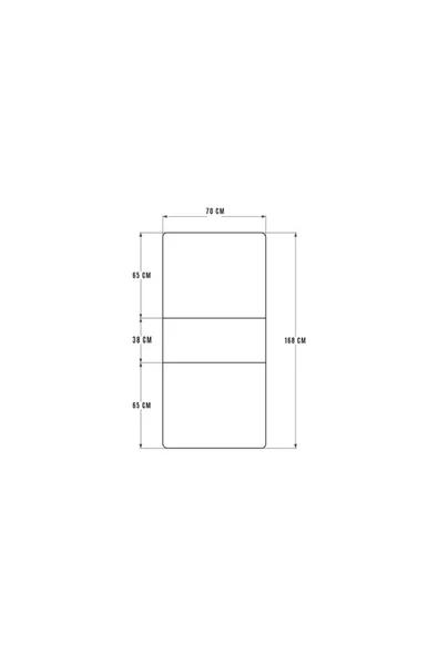 Asra Trend MDF Katlanır Mutfak Yemek Çalışma Masası, Çekmece+Dolap, Koyu Gri, KM-28 - Resim 5