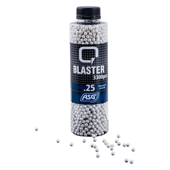 Plastik Bilye 6mm - 0.25 gr - 3300'lü