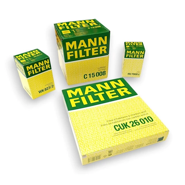 Skoda Roomster 2011-2015 1.6 Dizel CAY Motor Mann Filtre Seti