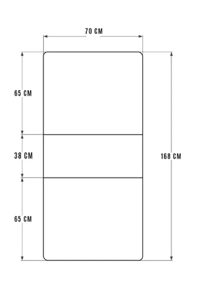 Asra Trend MDF Katlanır Mutfak Yemek Çalışma Masası, 3 Çekmeceli, Beyaz-Royal Mermer, KM-30 - Resim 7