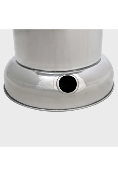 Semaver Yep Yeni Turbolu Krom Sözenler / 4,5 Lt Odun Kömürlü - 4