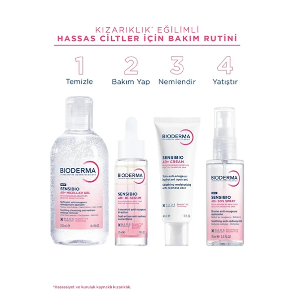 Bioderma Sensibio AR+ Cream Nemlendirici ve Yatıştırıcı Etkili Bakım Kremi 40 ml - 5