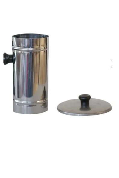 Krom Ayrılabilir Odunlu Semaver 4 Lt - 4