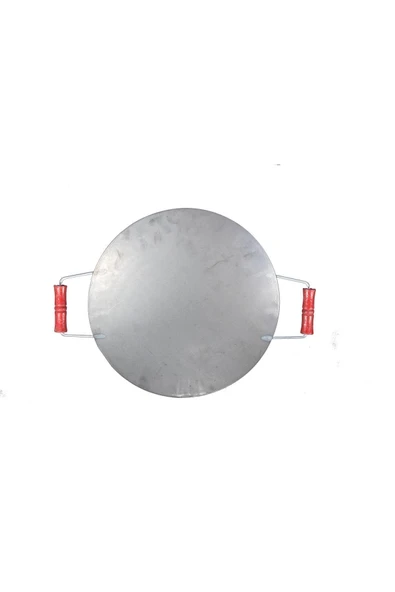 50 Cm Ahşap Saplı Et - Gözleme - Kavurma Saç Tava - 4