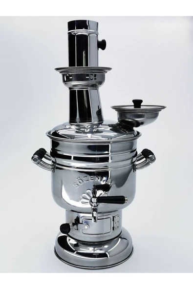 Sözenler Ks 11 İle Tasima Cantasi Krom Semaver Kömürlü 4 Lt. - 2