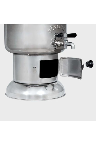 Sözenler Odulu Kömürlü 6 L 3 Demlik Kapasiteli Semaver - 3