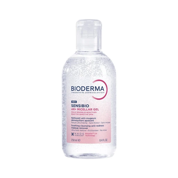 Bioderma Sensibio AR+ Durulama Gerektirmeyen Makyaj Temizleyici Misel Jel 250 ml ürün görseli