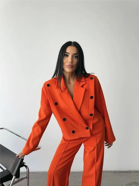 CEKET - PANTOLON TAKIM - Orange - 2