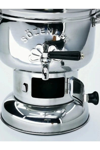 Sözenler Demlikli 4.5 L Kömürlü Semaver + Çanta - 4