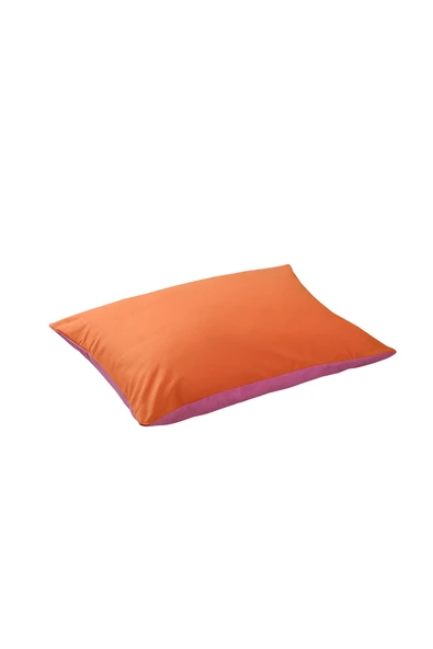 Cozy Home Popping Colors Yastık Kılıfı Dusk Pembe-Turuncu 50x70 - Resim 3