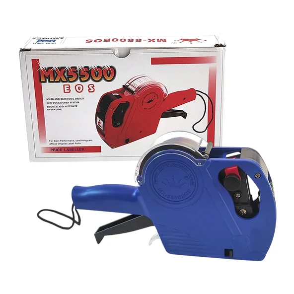 POWERMASTER MX6600 ETİKET MAKİNESİ 8 KARAKTER (TL-USD-$-¥-EXP-HK-RS-€-NO-RP-RM) 230X135X40MM - 5