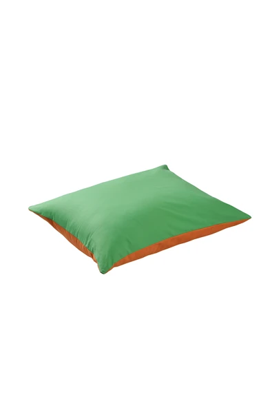 Cozy Home Popping Colors Yastık Kılıfı Venus Turuncu-Yeşil 50x70 - Resim 3