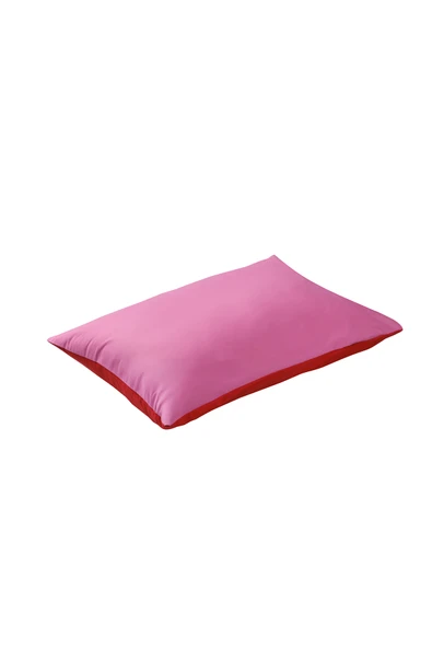 Cozy Home Popping Colors Yastık Kılıfı Cherie Kırmızı-Fuşya 50x70 - Resim 3