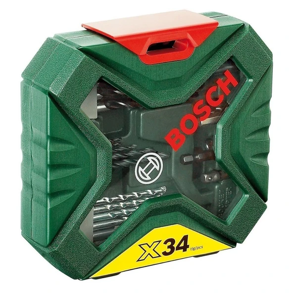 BOSCH X-Line 34 Parça Matkap Ucu ve Vidalama Seti - 2607010608 - 2