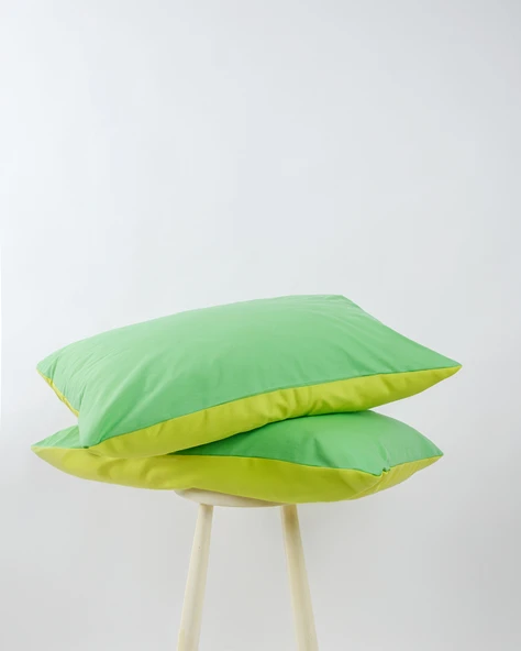 Cozy Home Popping Colors Yastık Kılıfı Sage Sarı-Yeşil 50x70