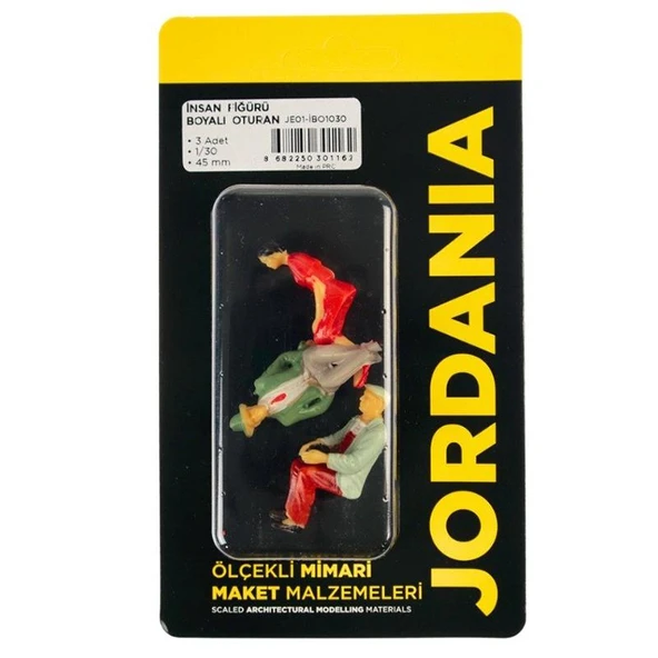 JORDANIA BOYALI INSAN OTURAN 1/030 45mm IBO1030 - 2