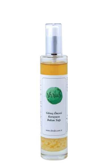 SHRUB Güneş Öncesi Koruycu Bakım Yağı-100 Ml.