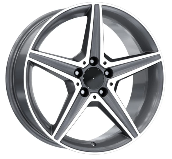 R1 Wheels 18 inç 5*112 ET48 Füme Jant Takımı (J-3410)