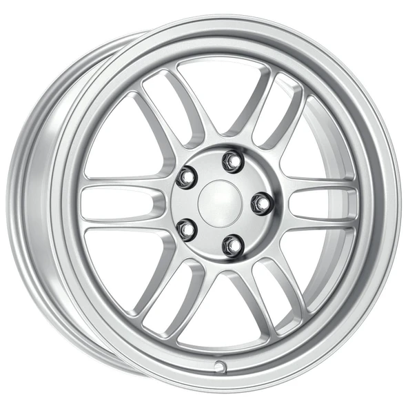 R1 Wheels 17 inç 4*108 ET25 Metalik Gri Jant Takımı (J-3419)