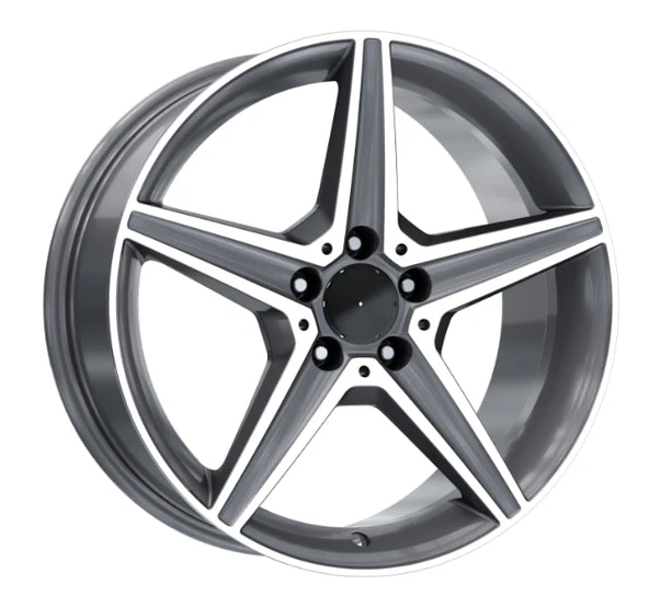 R1 Wheels 19 inç 5*112 ET43 Füme Jant Takımı (J-3412)