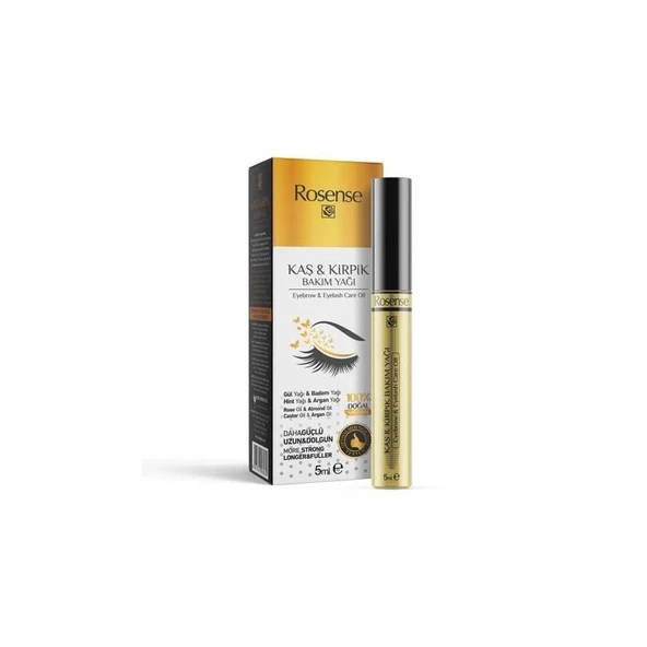 Rosense Kaş ve Kirpik Bakım Yağı 5 ml