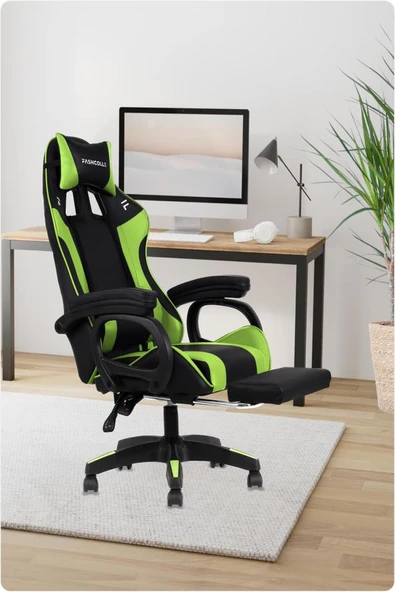 Fashcolle Dynamic Green Masajlı Oyuncu Koltuğu - 8