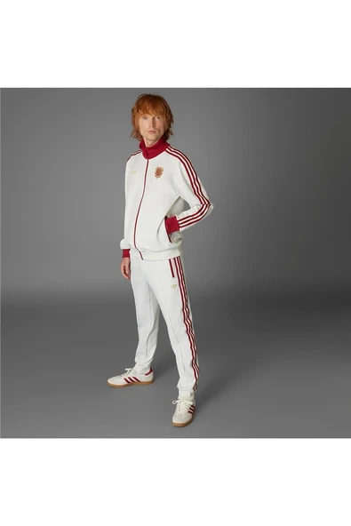 adidas Erkek  Beyaz  CEKET FCB 125 TT JF0593 - 8