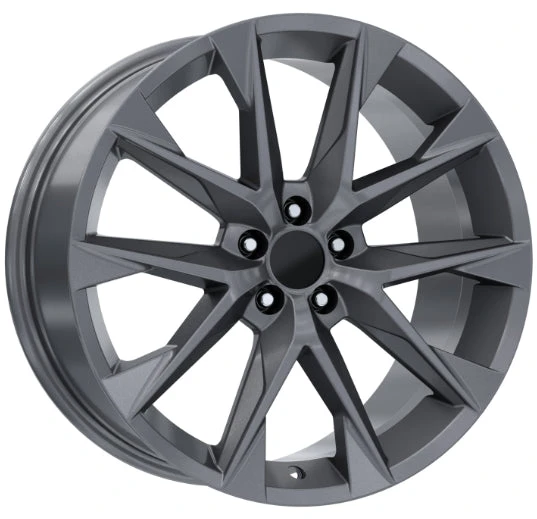 R1 Wheels 18 inç 5*100 ET35 Füme Jant Takımı (J-3485)