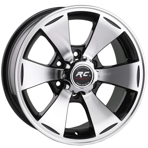 R1 Wheels 16 inç 6*130 ET25 Siyah Jant Takımı (J-3469) - 1