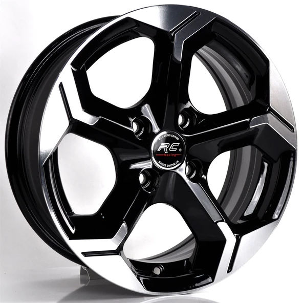 R1 Wheels 17 inç 4*100 ET35 Siyah Jant Takımı (J-3450)