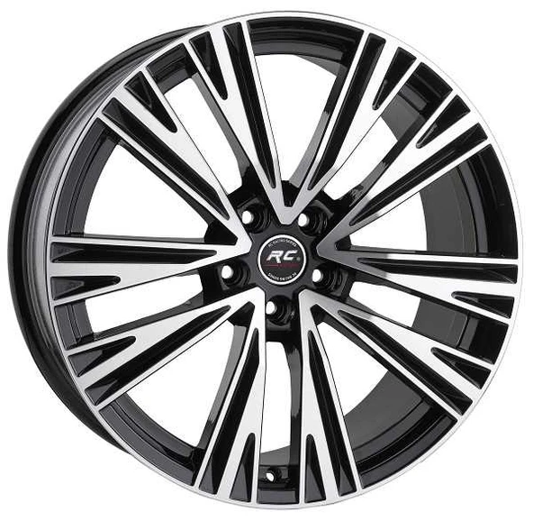 R1 Wheels 17 inç 5*112 ET35 Siyah Jant Takımı (J-3474)