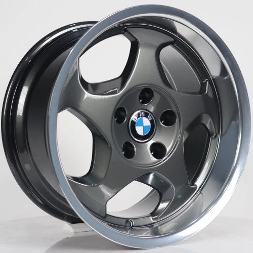 R1 Wheels 17 inç 5*120 ET20 Füme Jant Takımı (J-3453)
