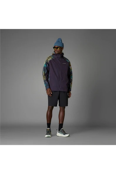 adidas Erkek  Mor  CEKET NG W.R AOP JKT JD5839 - 5
