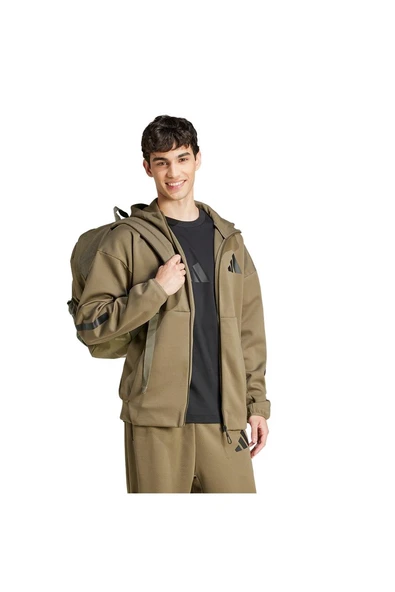adidas Yeşil Erkek   Ceket M Z.N.E. FZ JD2910 - 4