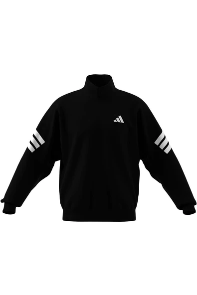 adidas Erkek  Siyah  Ceket M FI 3S TT JD4885 - 7