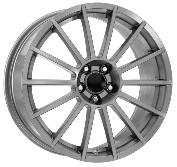 R1 Wheels 17 inç 5*100 ET35 Füme Jant Takımı (J-3473)