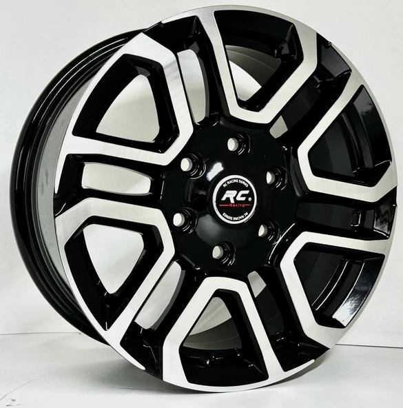 R1 Wheels 16 inç 5*130 ET50 Siyah Jant Takımı (J-3467)