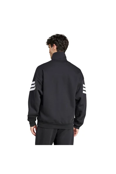 adidas Erkek  Siyah  Ceket M FI 3S TT JD4885 - 3
